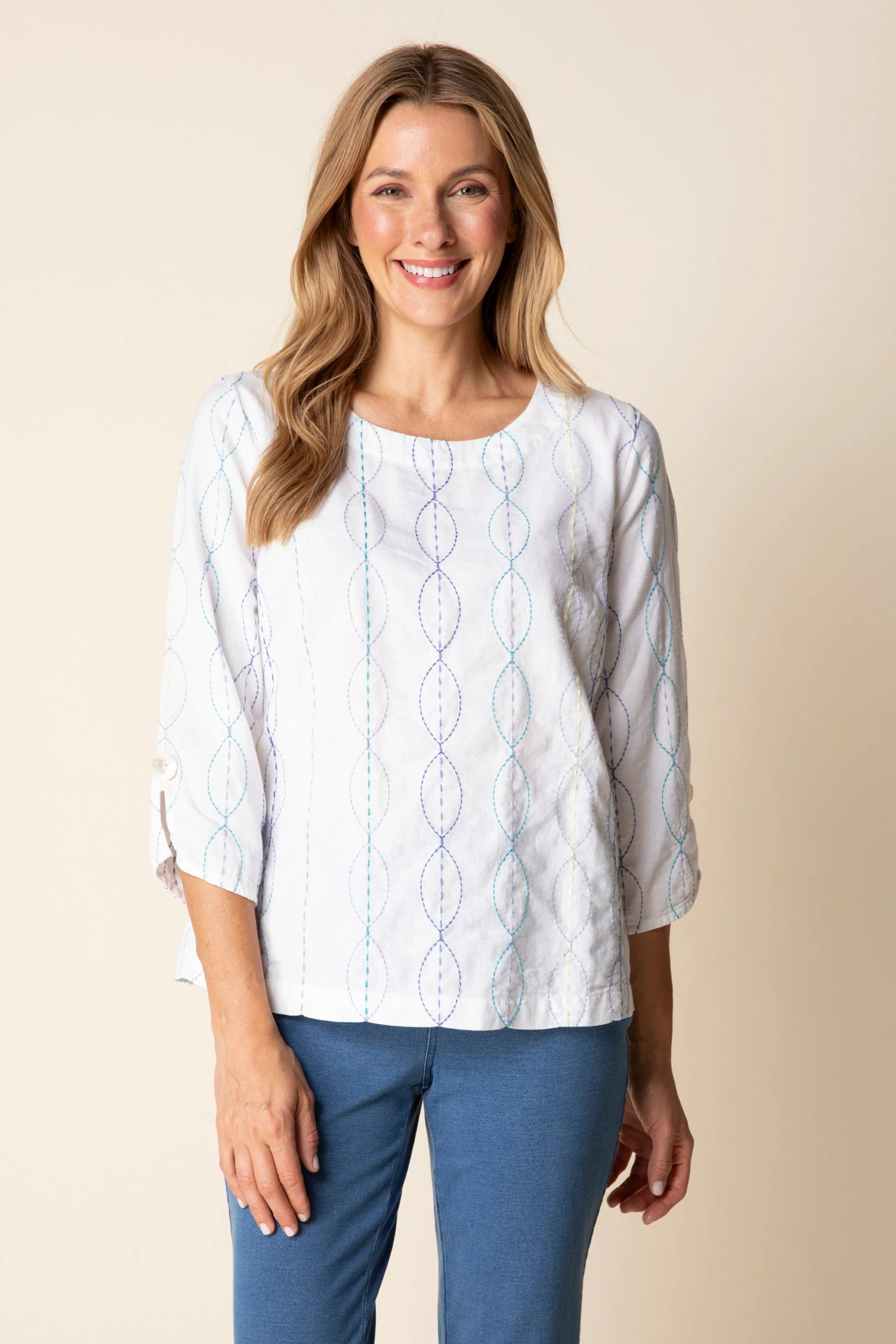 Button Back Bistro Top - Image 2
