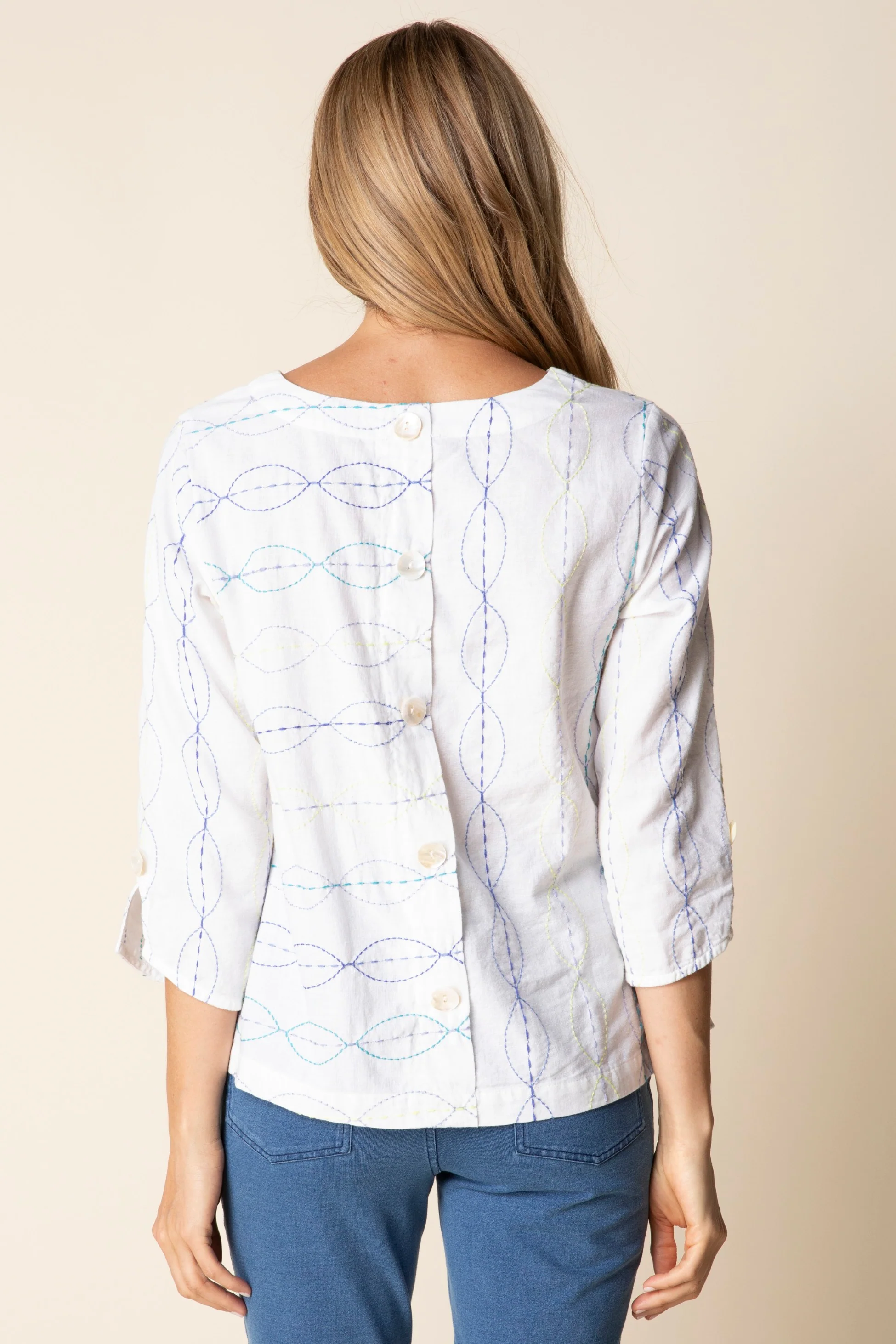 Button Back Bistro Top - Image 3