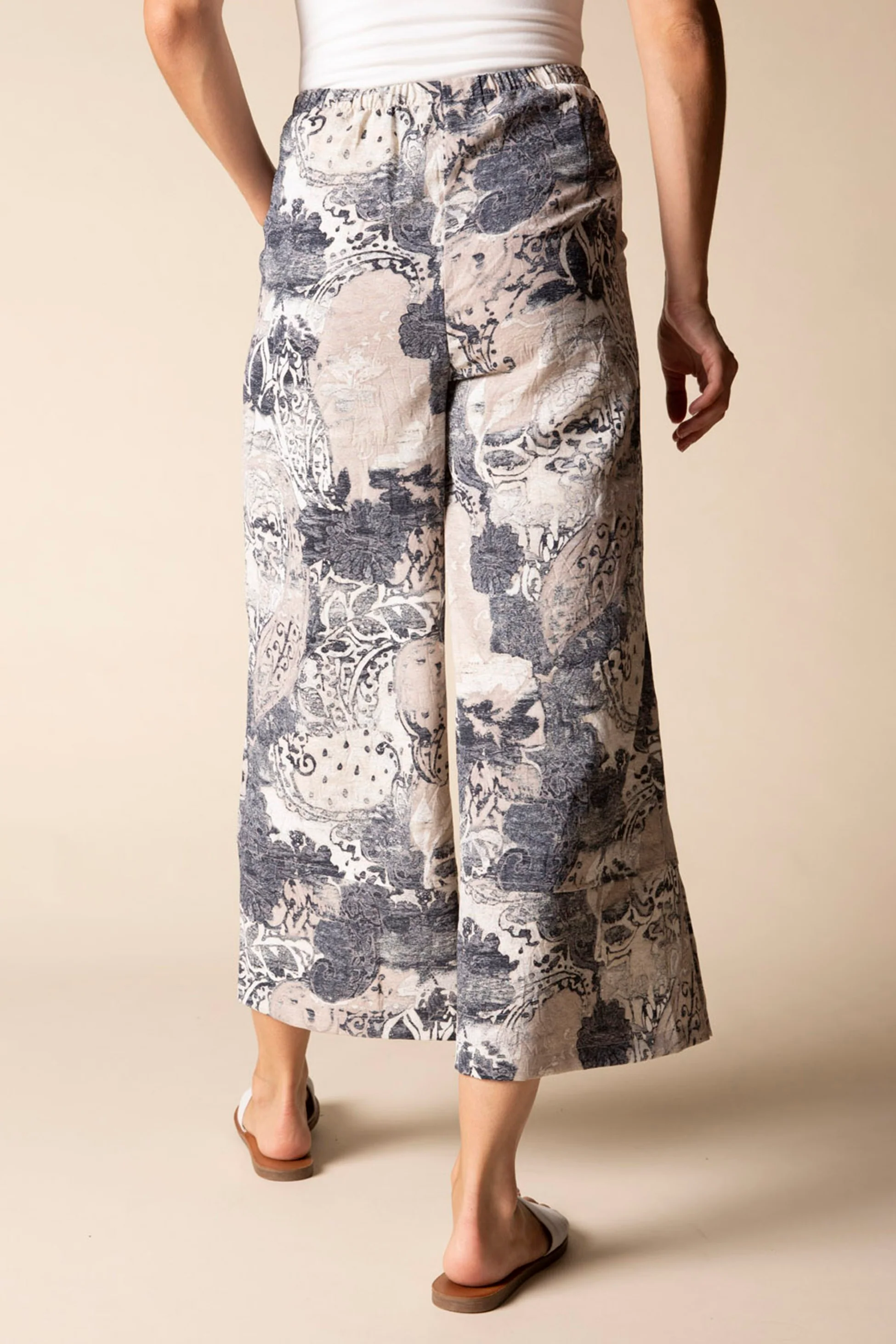 Destination Unknown Button Hem Crop Pant - Image 5