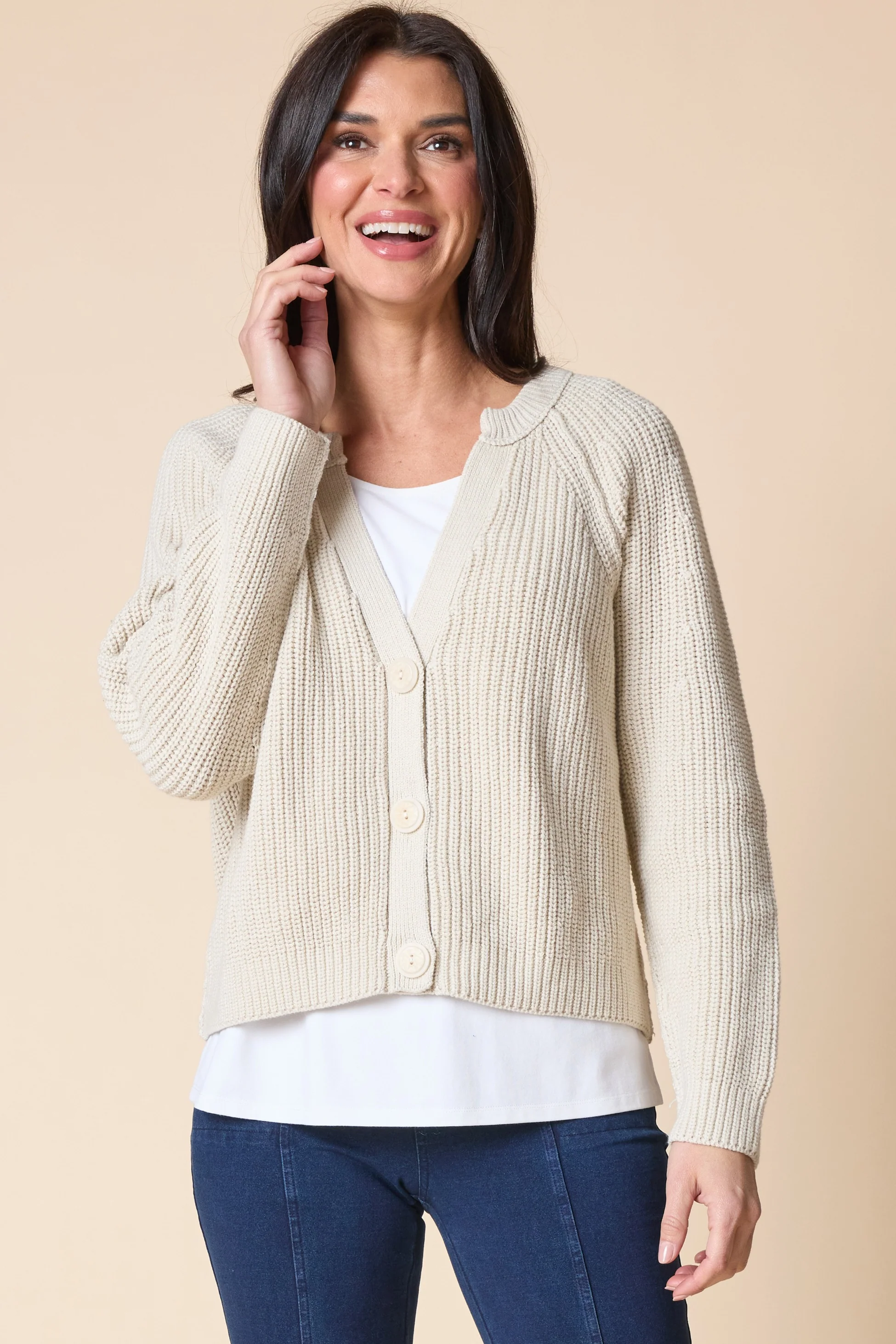 Fireside Shaker Stitch Cardi - Image 6