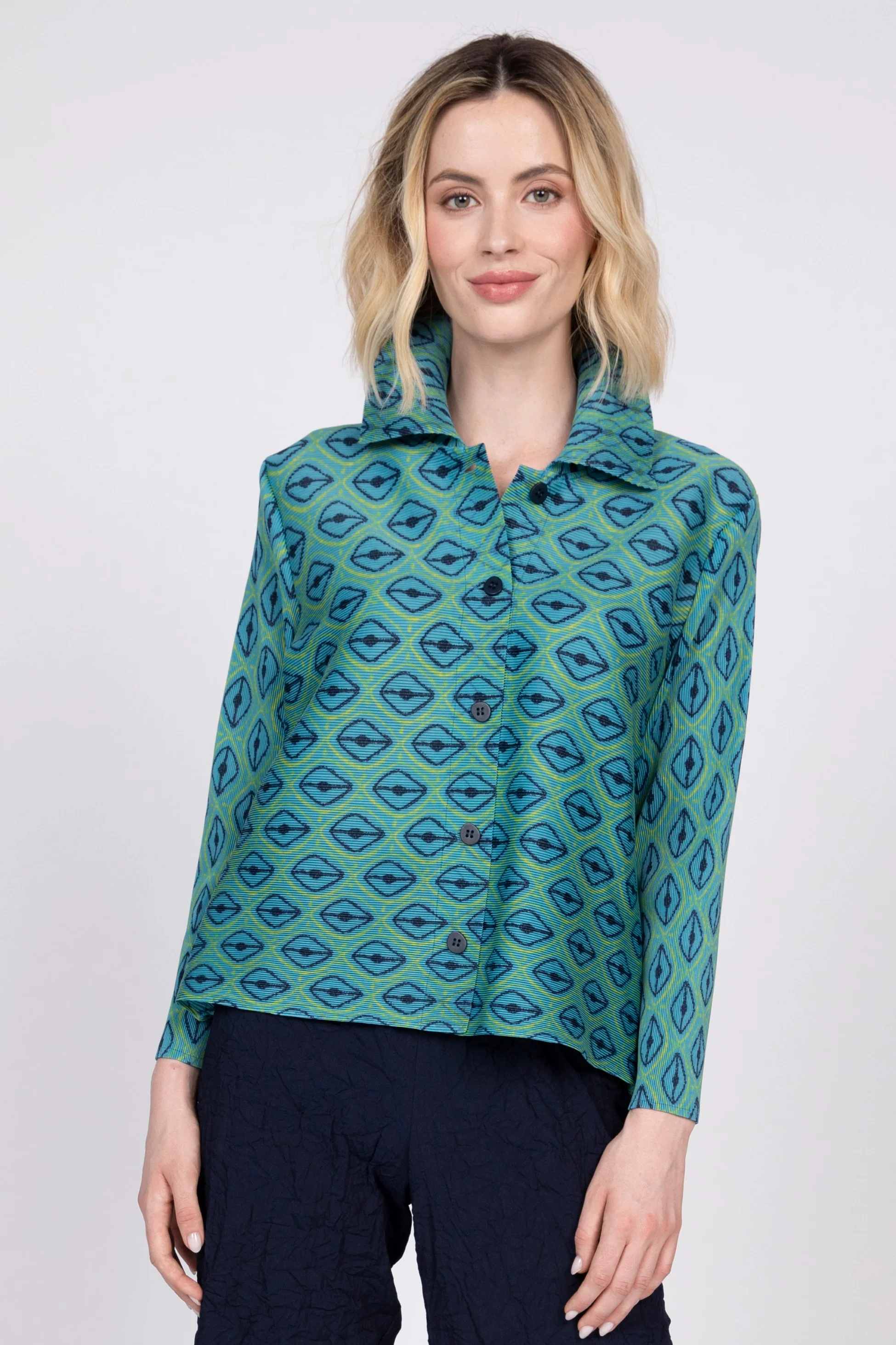 Parisian Pleat Night Out Jacket - Image 3