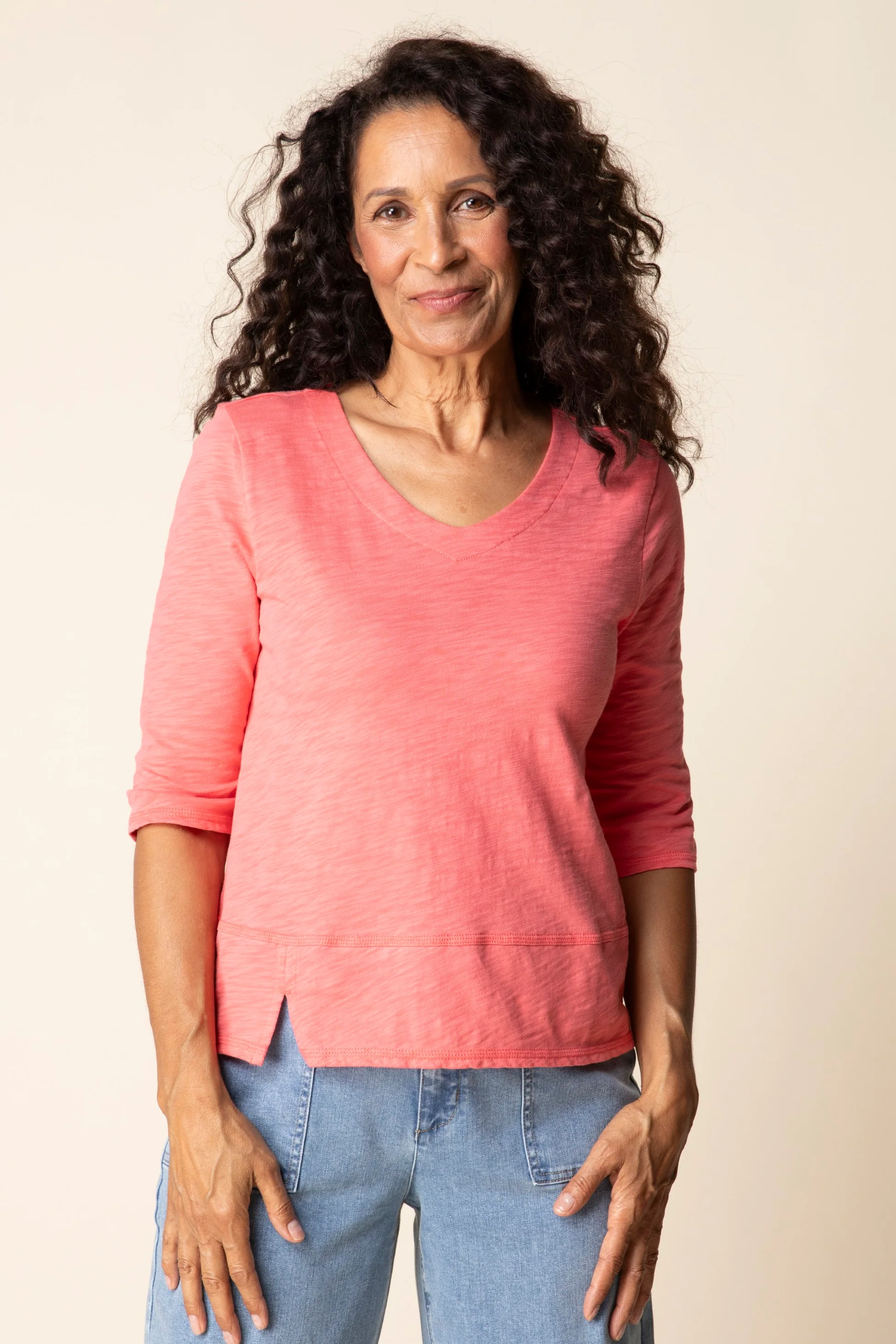 Peruvian Cotton Timeless Tee - Image 2