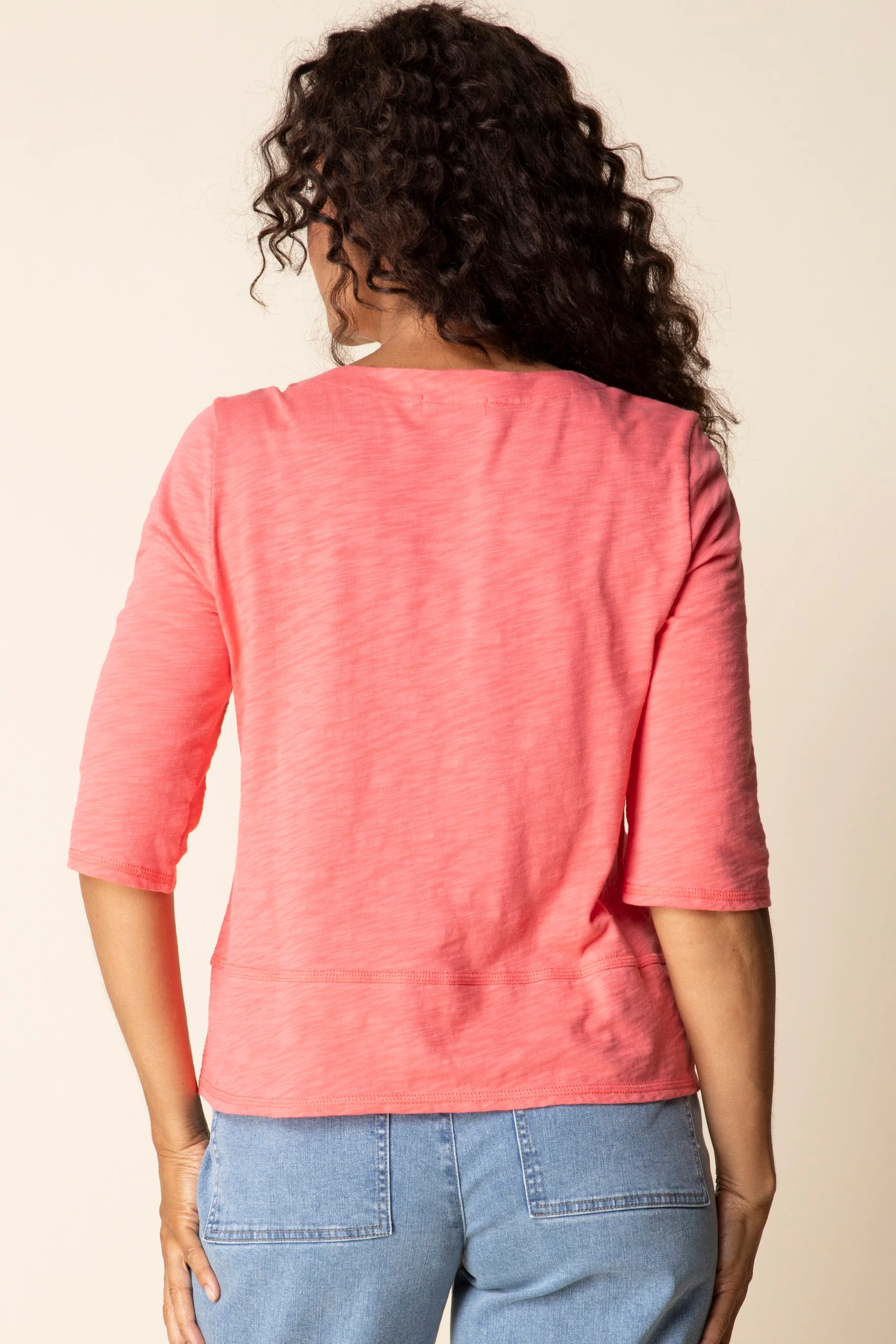 Peruvian Cotton Timeless Tee - Image 3