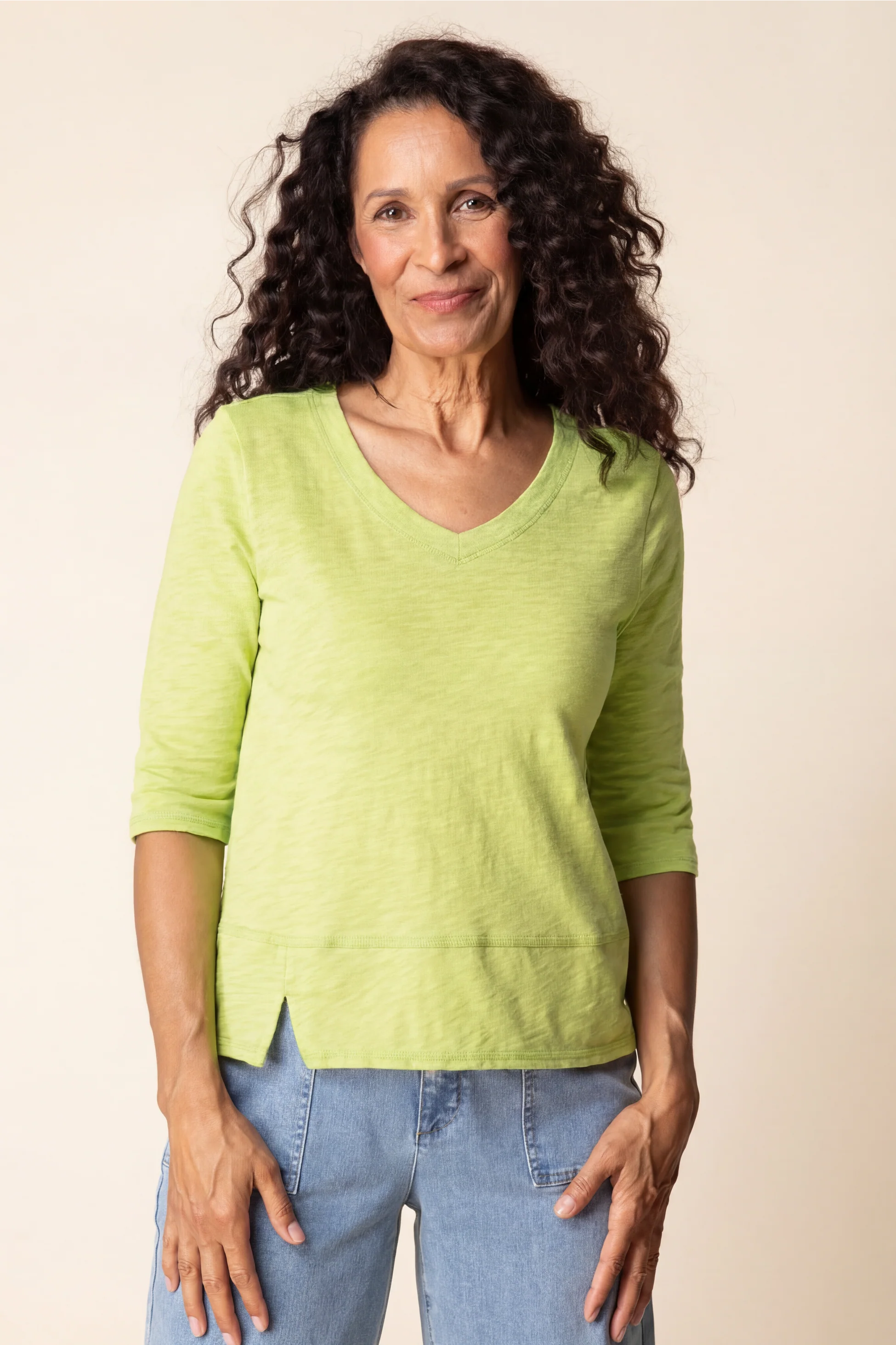 Peruvian Cotton Timeless Tee - Image 4