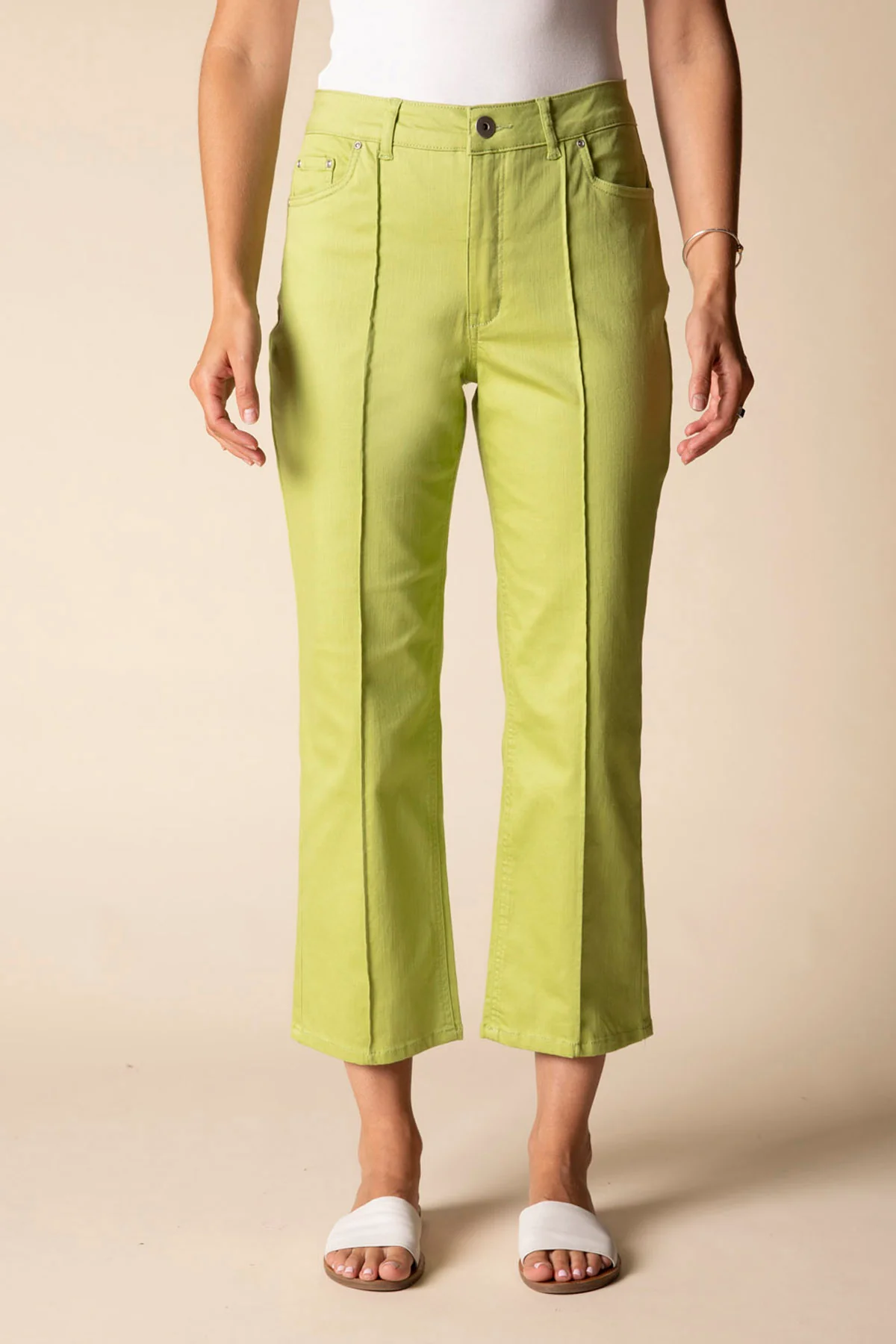 Seamed City Crop Jean