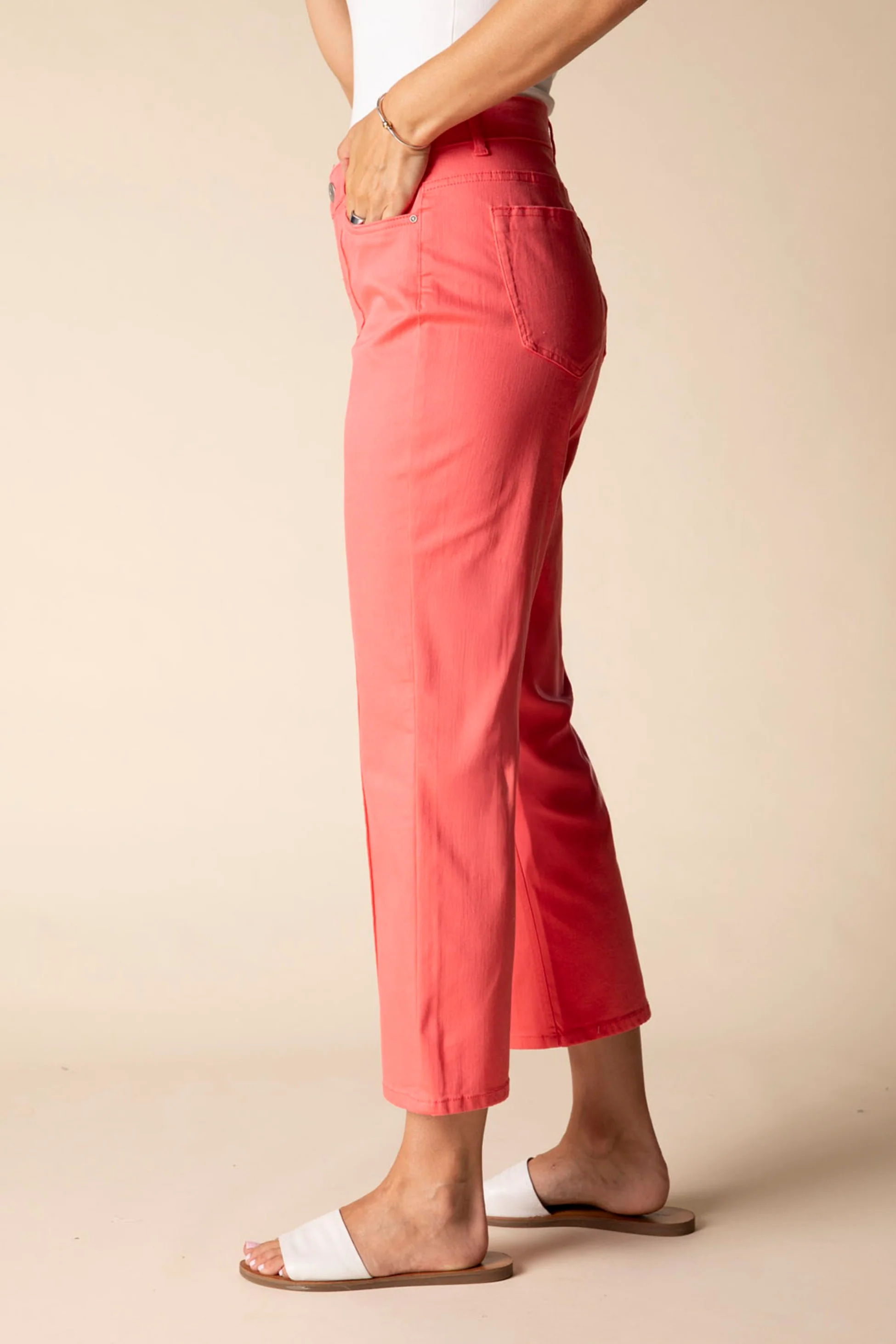 Seamed City Crop Jean - Image 8