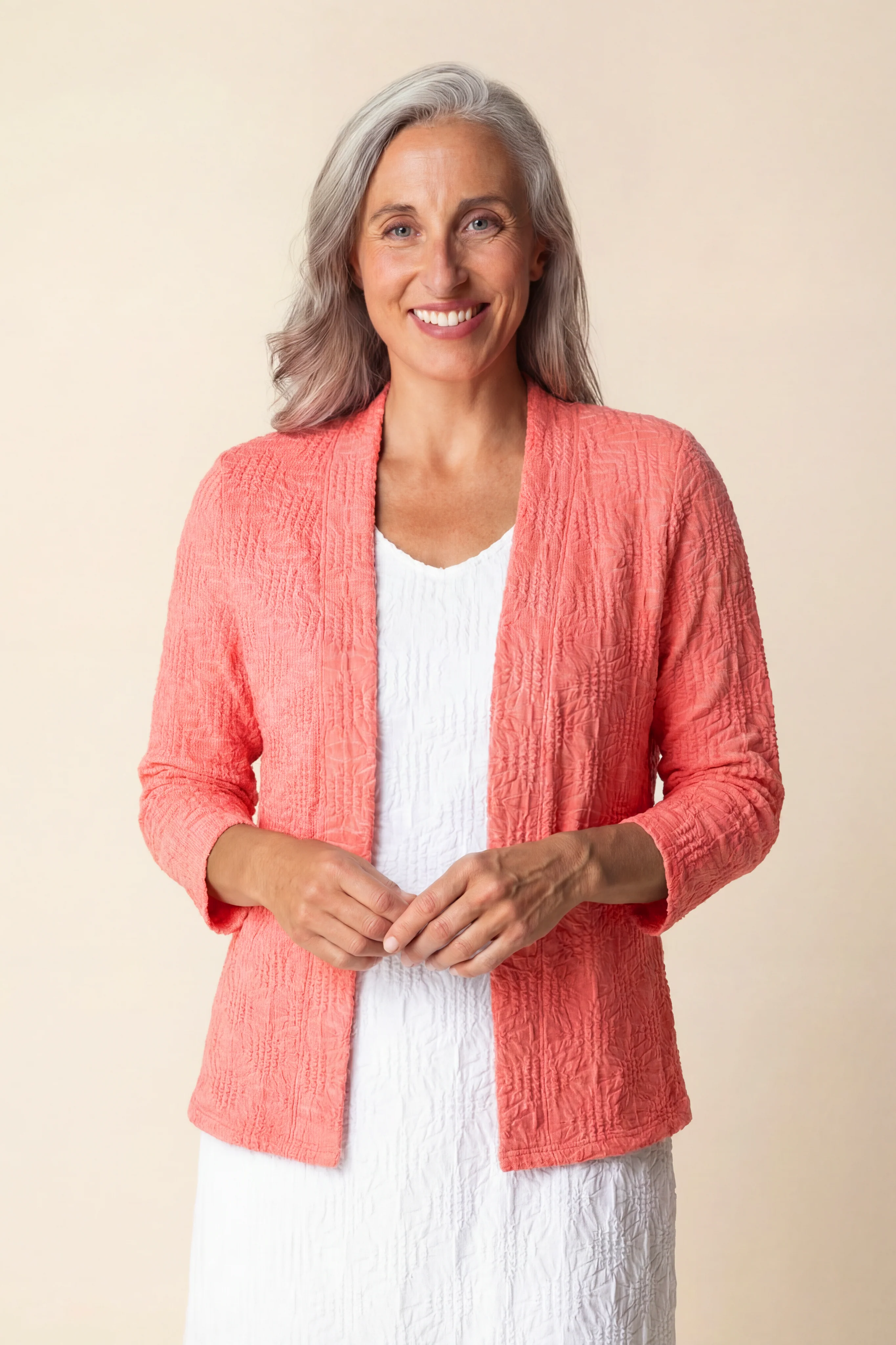 Sunburst Knit Cardigan - Image 7